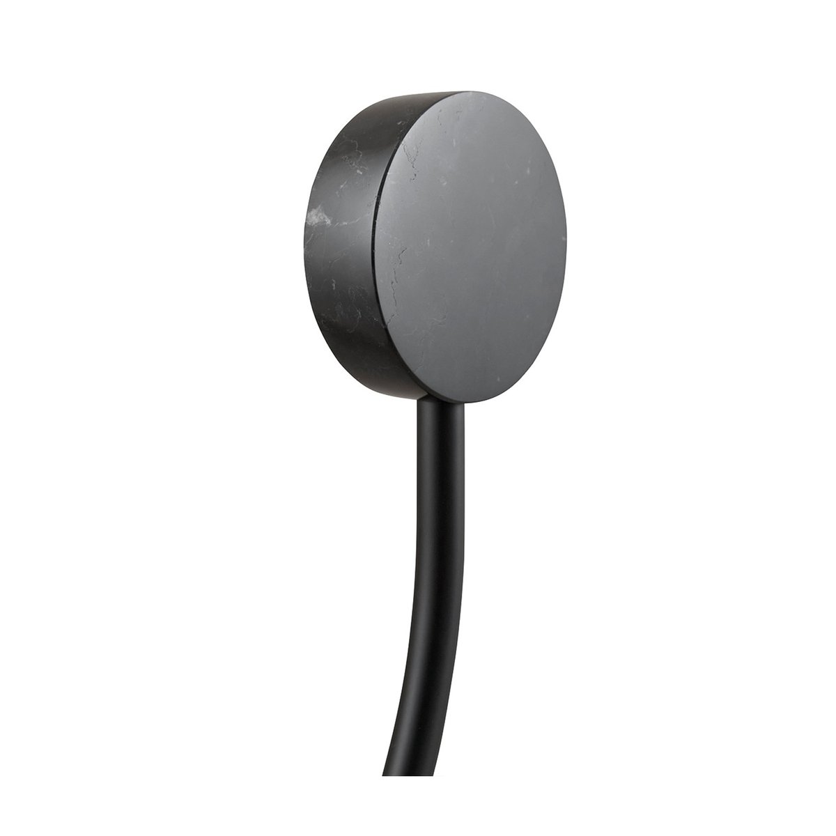 Lampadaire en Marbre Grasil noir, AYTM