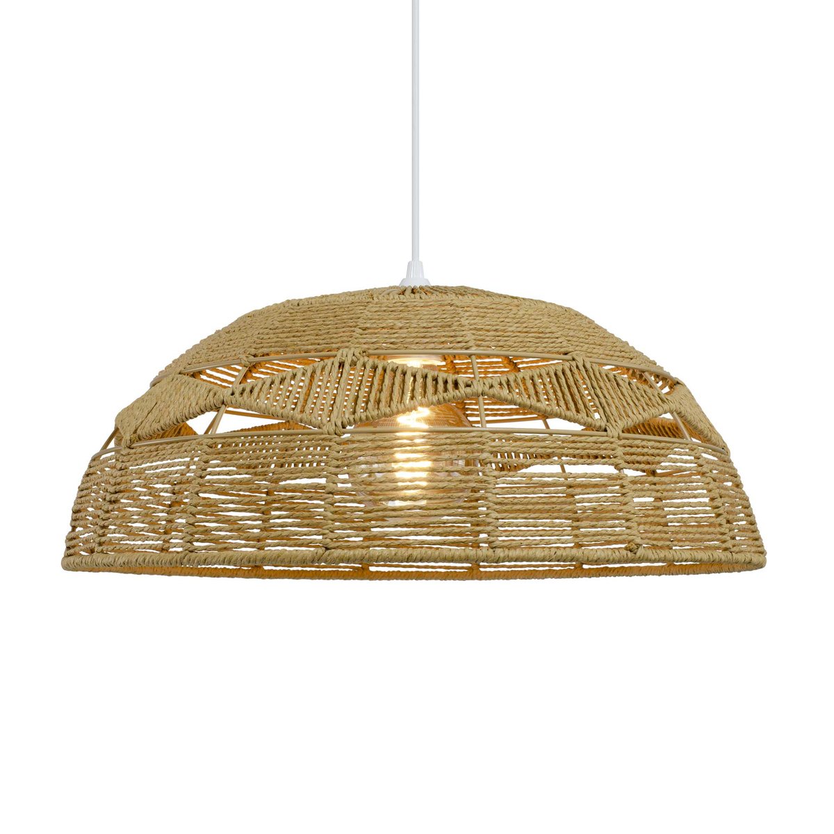 Suspension en corde en papier, LORANE naturel, C-CREATION