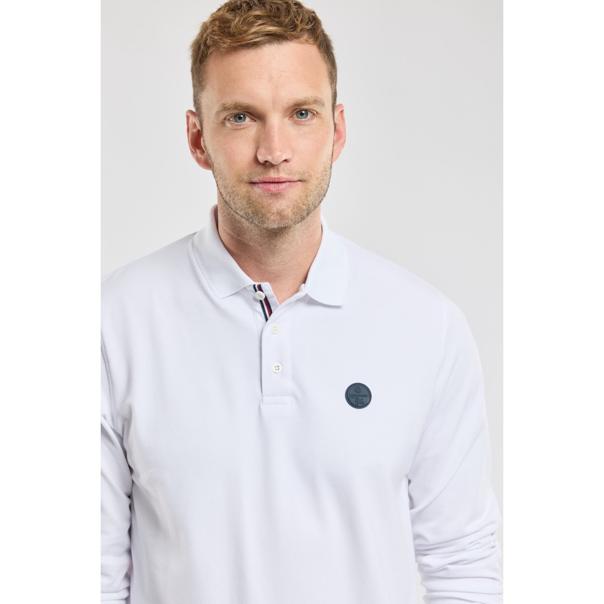 Polo GLENAC blanc, BERMUDES