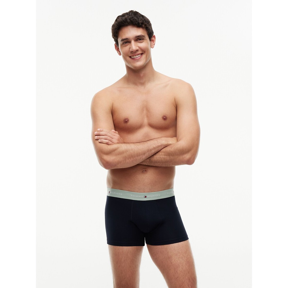 Lote de 5 boxers Signature noir + ceint. multicolore, TOMMY HILFIGER