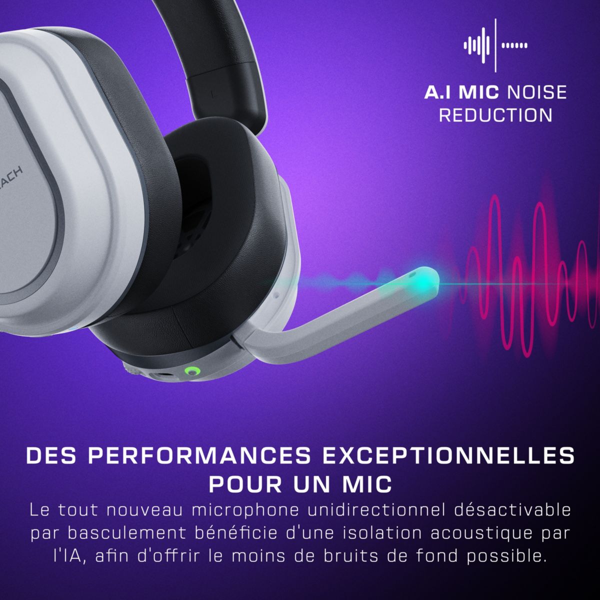 Casque gamer Stealth 700 Gen 3 PS Blanc couleur unique, TURTLE BEACH