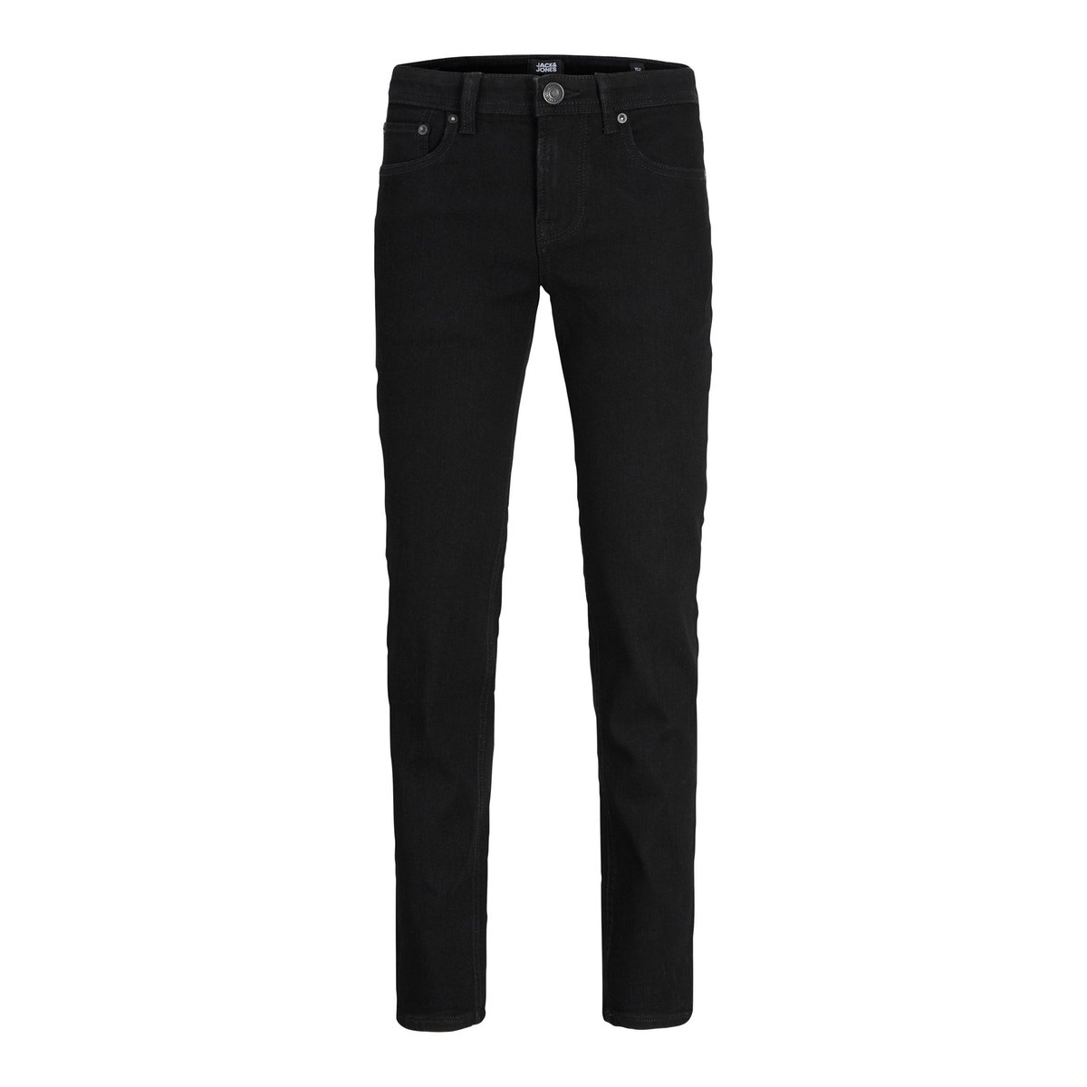 Jean Slim black denim 1, JACK & JONES JUNIOR