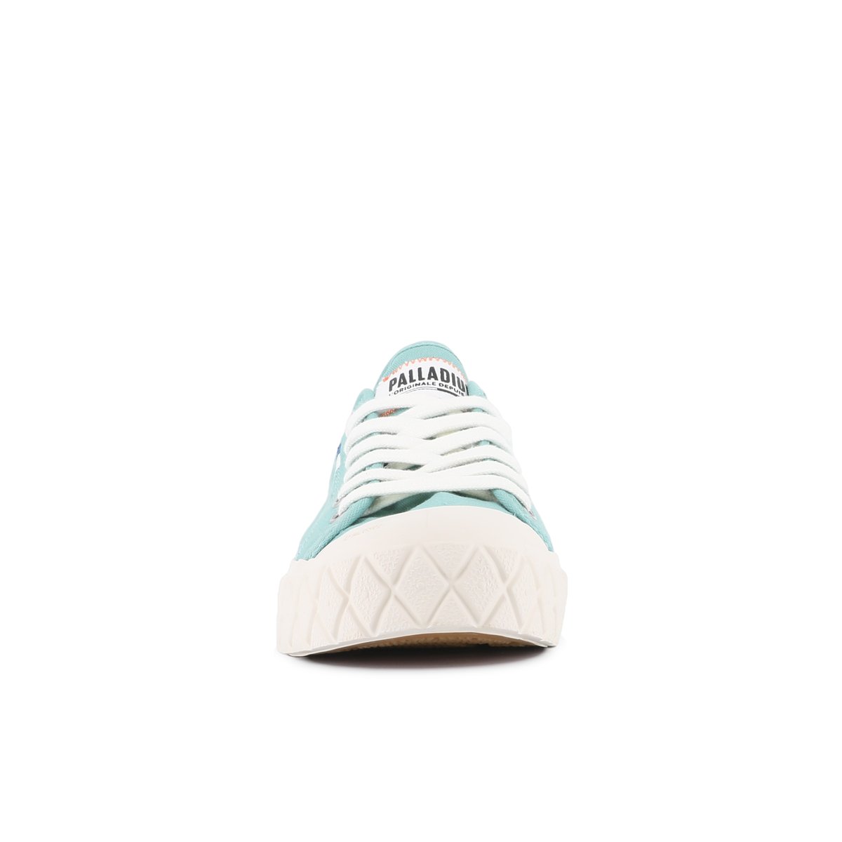 Baskets montantes en coton PALLA ACE CVS ORG sea green, PALLADIUM