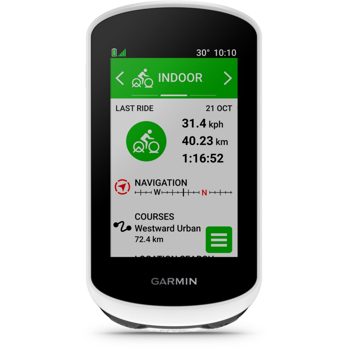 GPS vélo Edge Explore 2 - support potence couleur unique, GARMIN