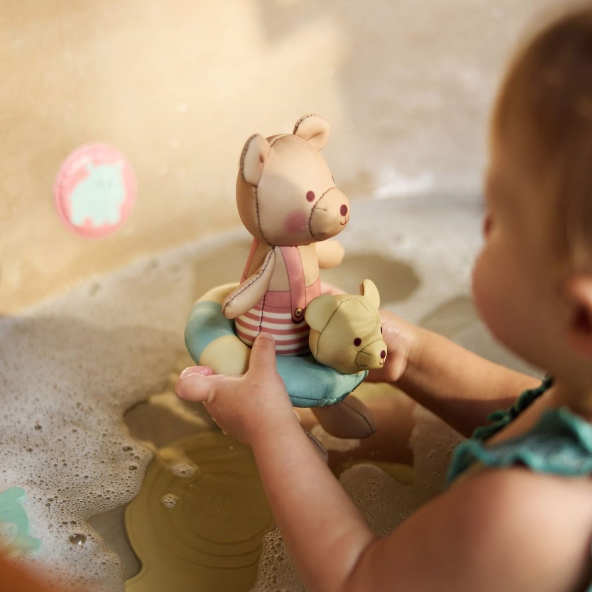 Poupée de bain multicolore, JOLLEIN