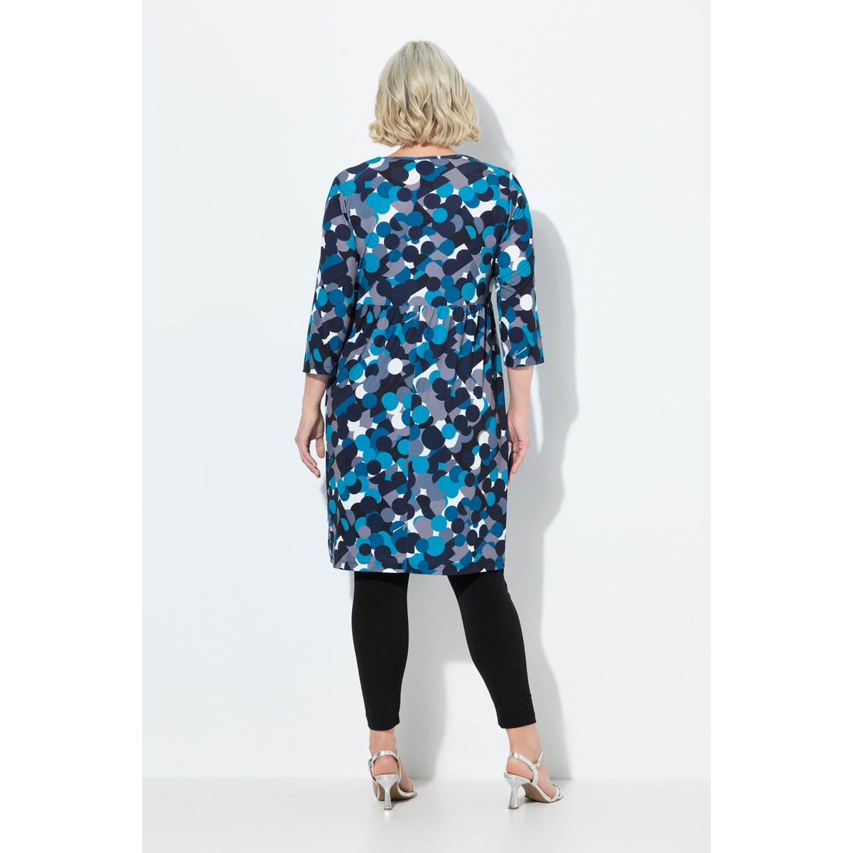T-shirt long noir, ULLA POPKEN