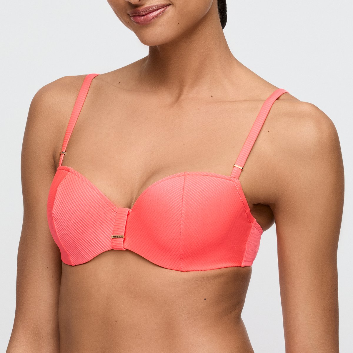 Haut de bikini balconnet rembourré CASSIE rose - neon fiesta, MARIE JO