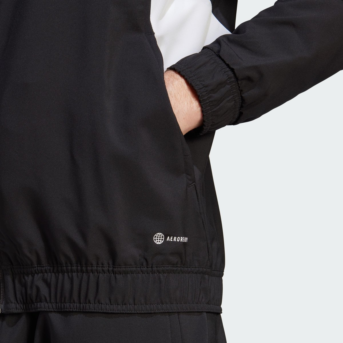 Veste De Survêtement De Football Juventus noir, adidas Performance