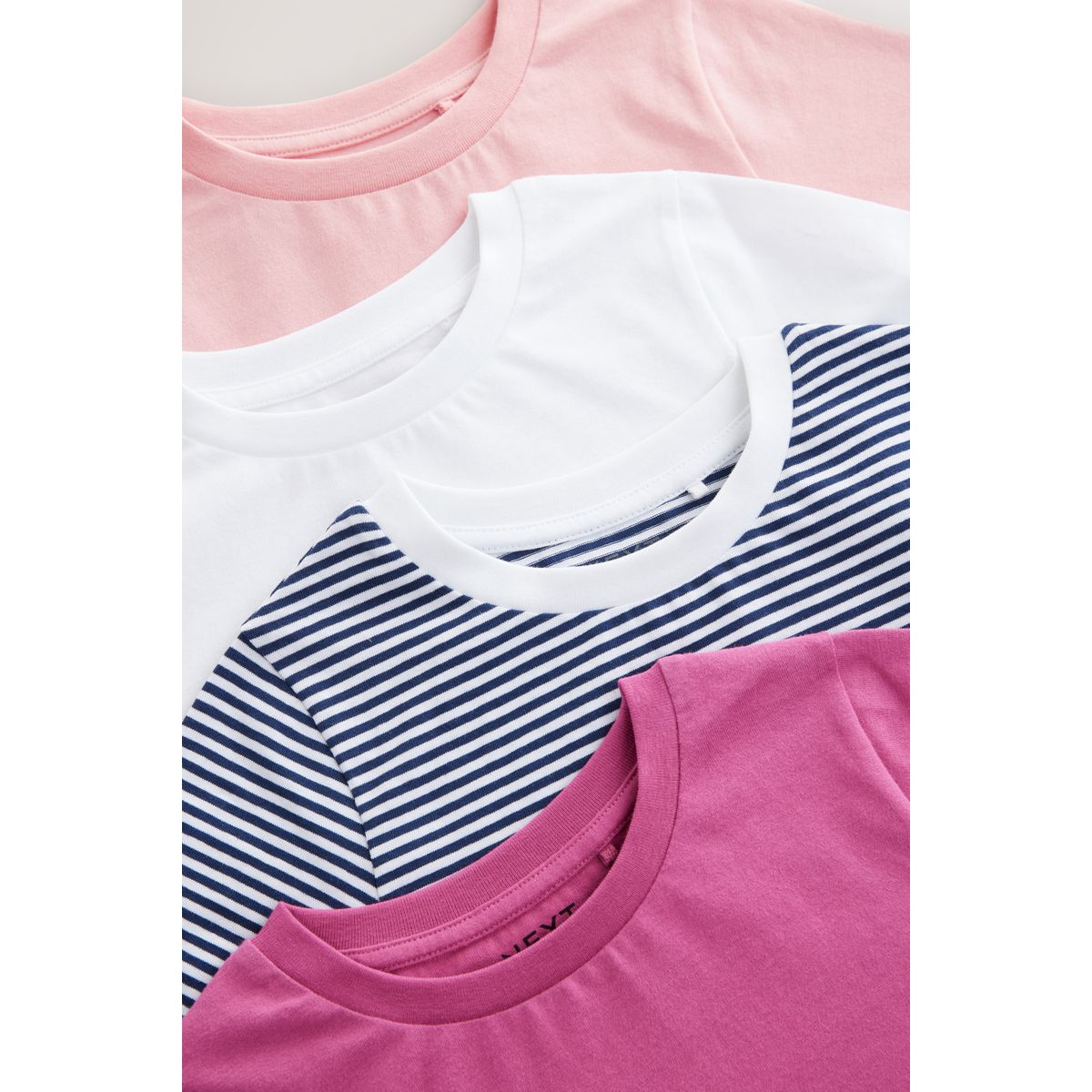 T-shirt, lot de 4 rose, NEXT