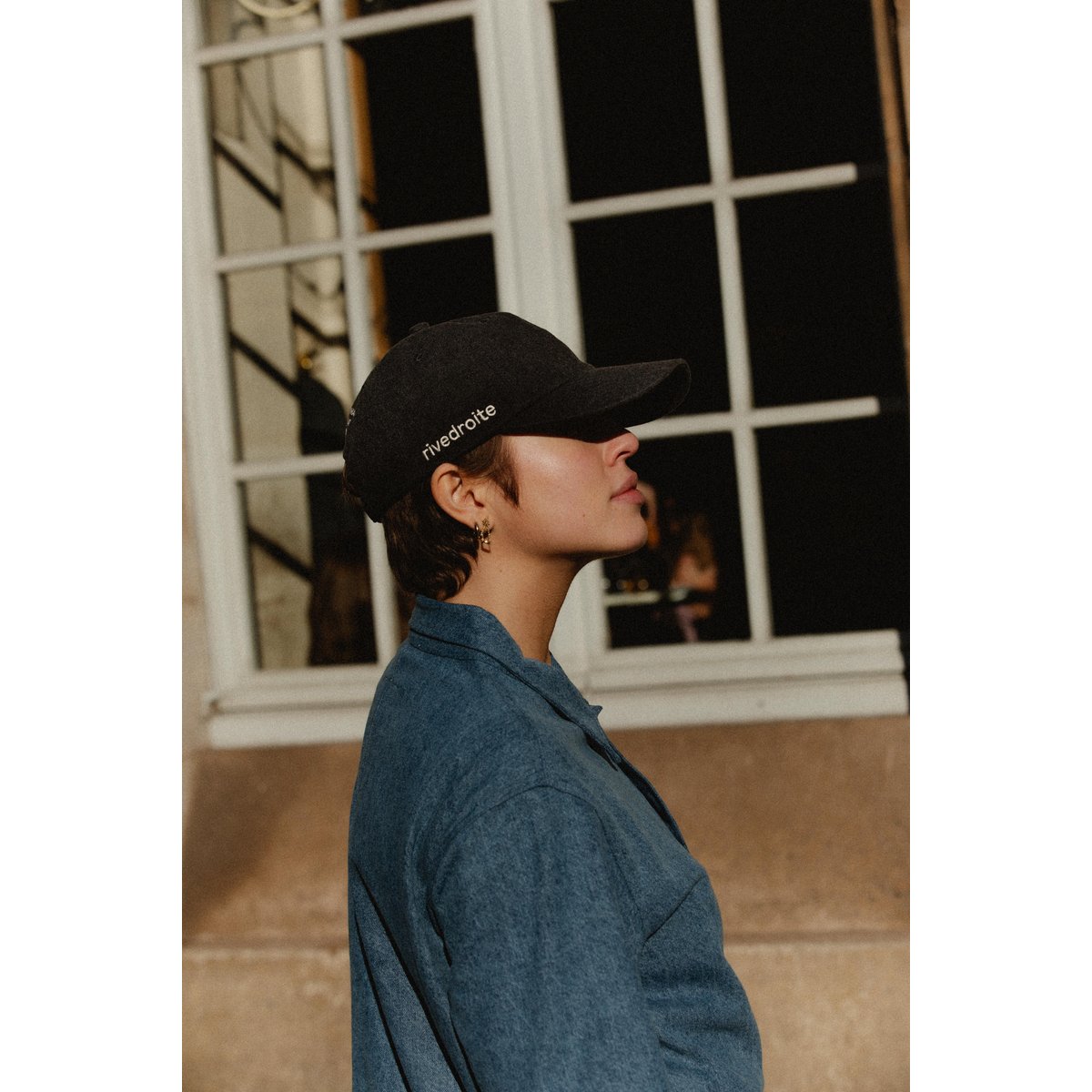 Casquette COLETTE noir, RIVEDROITE