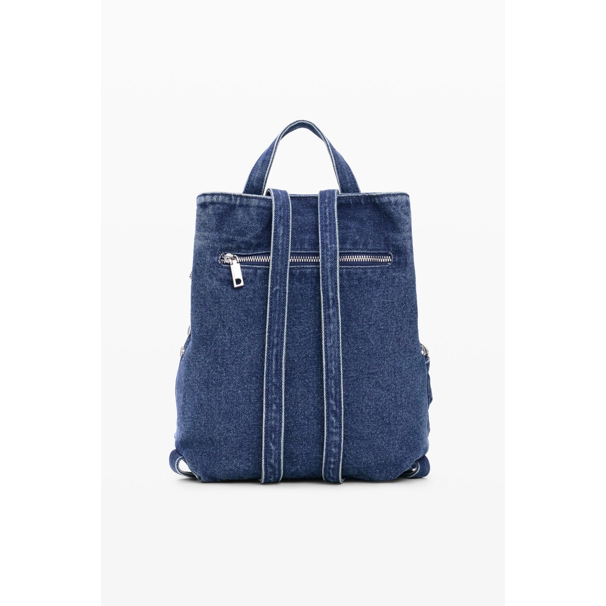 Mini sac à dos en denim bleu clair, DESIGUAL