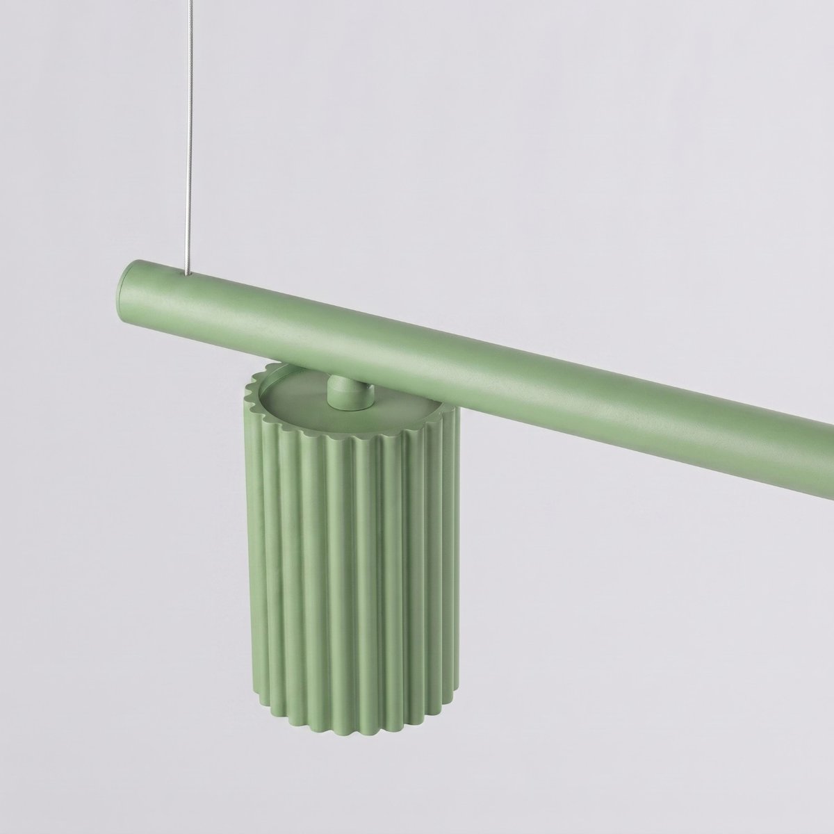 Lustre Aluminium Sauge GU10 4 Karbon sauge, EDEN