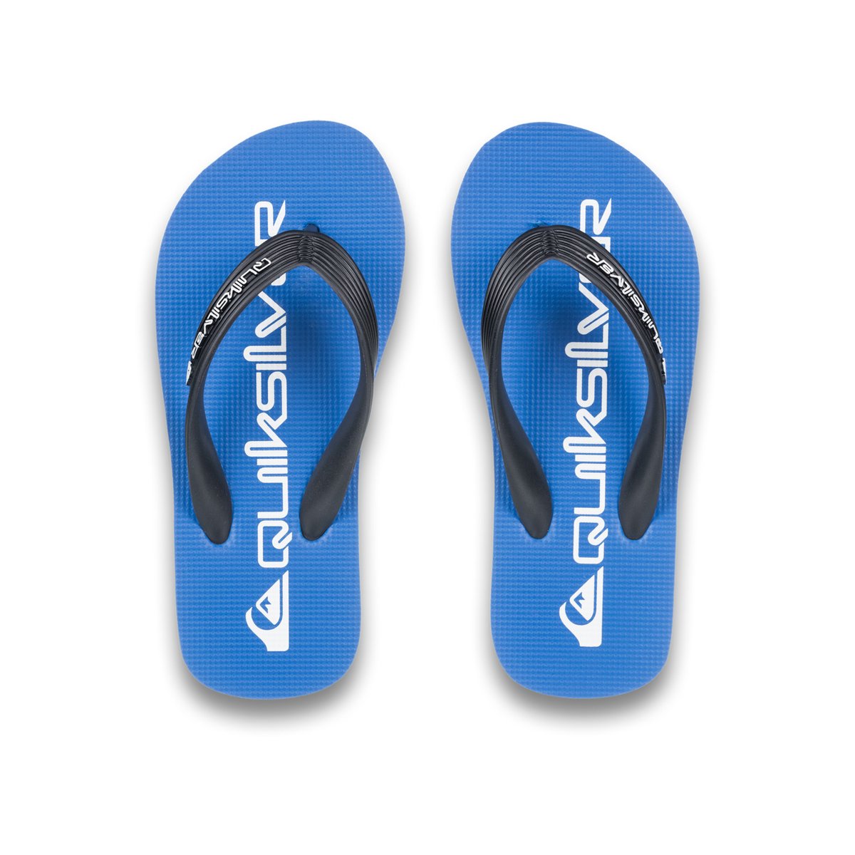 Tongs JAVA WORDMARK bleu, QUIKSILVER