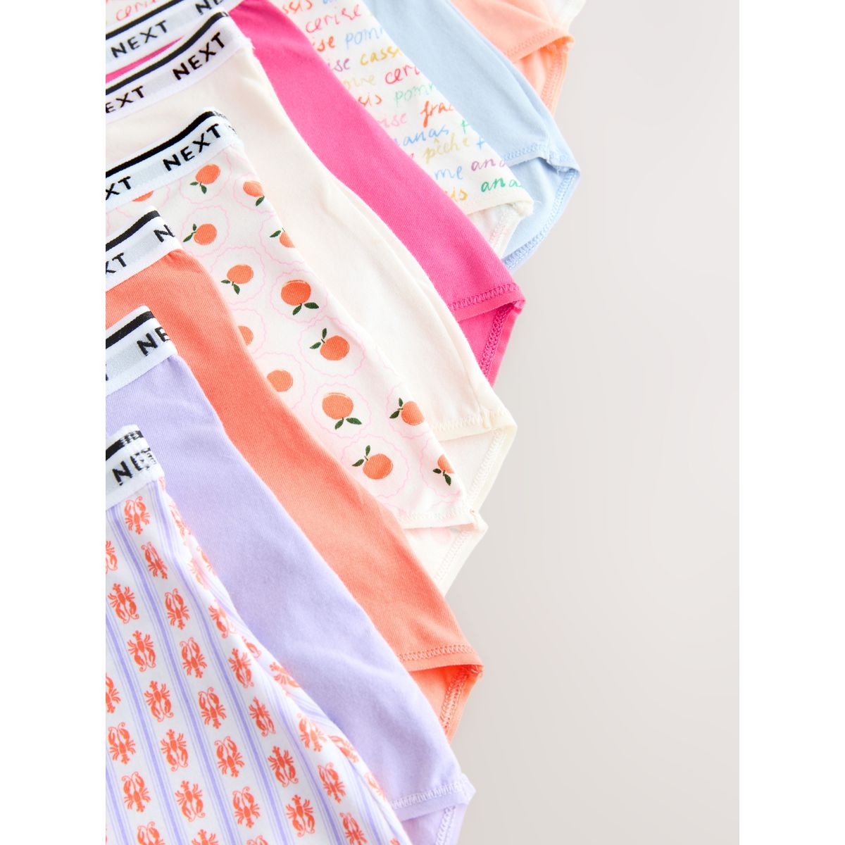 Culotte en coton à logo, lot de 10 imprimé homard, NEXT