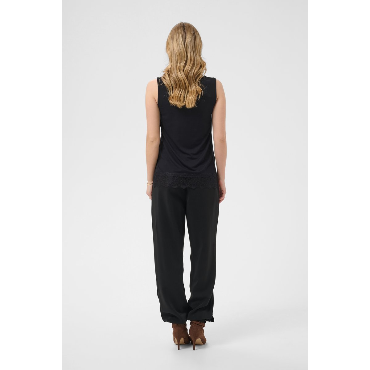 Jersey sans-manches noir pitch black, CREAM