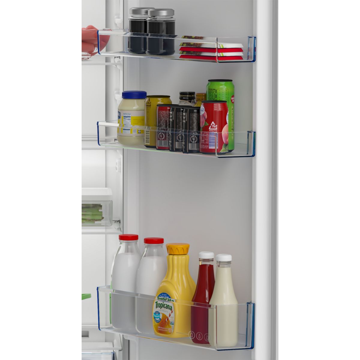 Réfrigérateur 1 porte B1RMLNE445XB couleur unique, BEKO