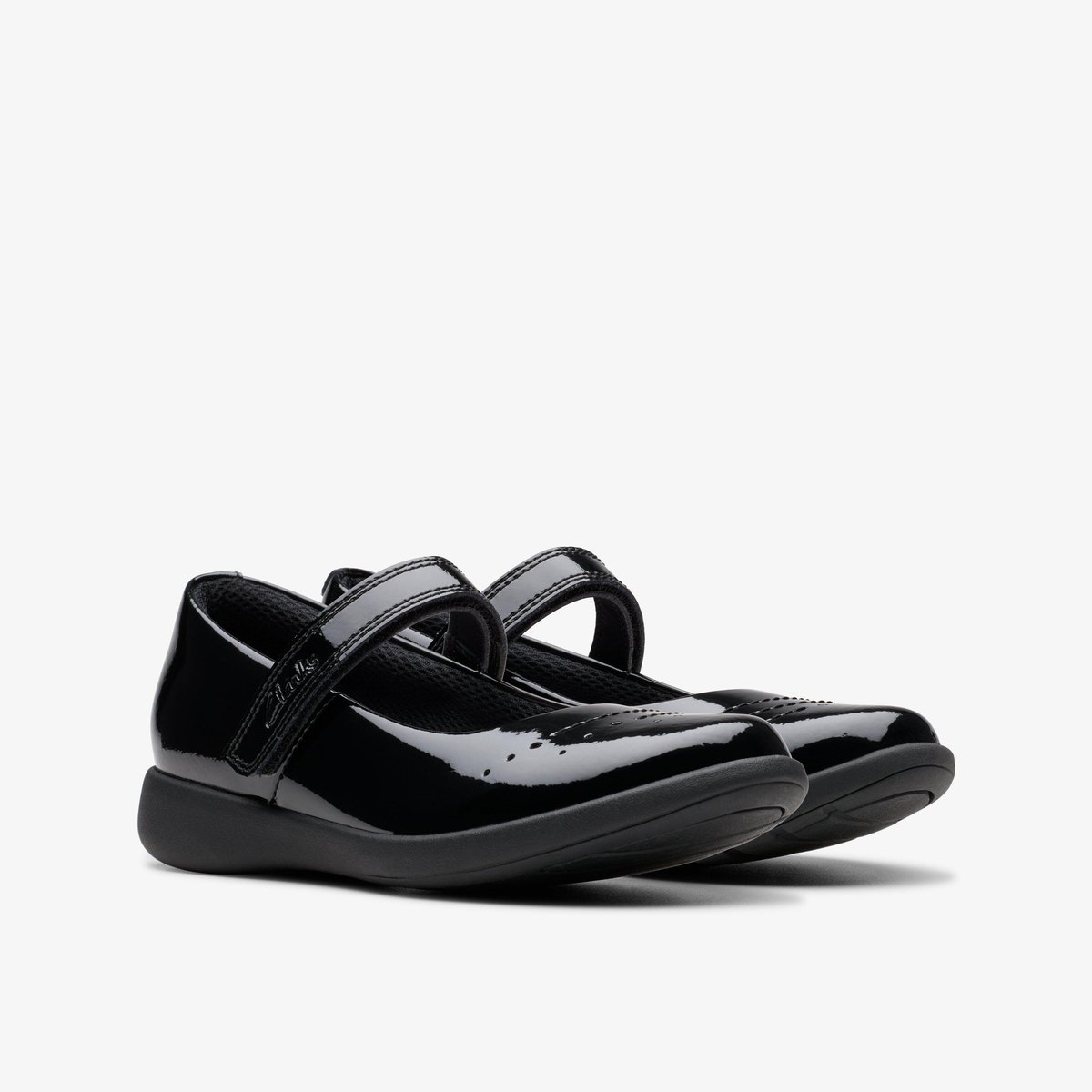 Ballerines Brevet ETCH GEM K noir, CLARKS