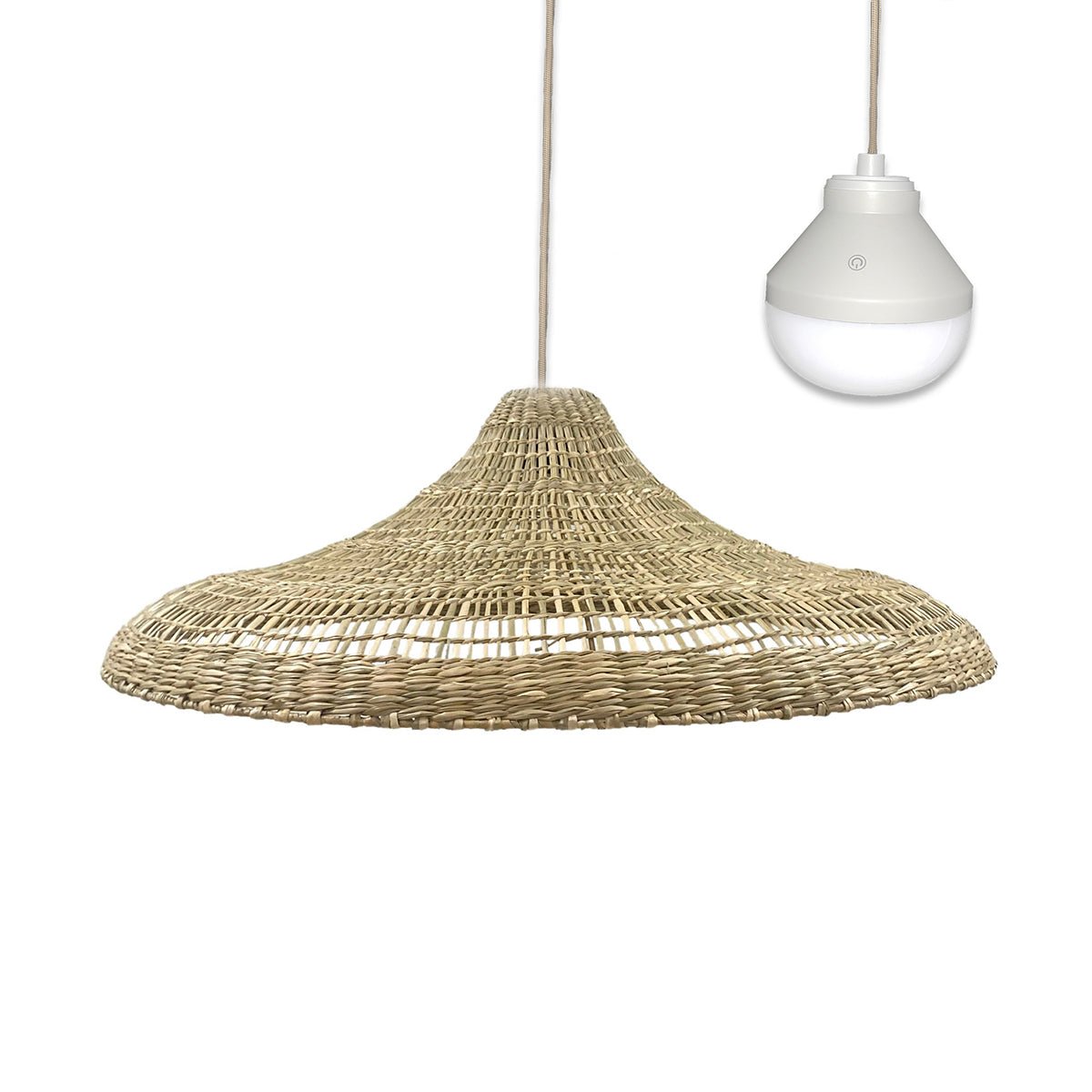 Suspension sans fil FREYA LARGE NOMAD beige, LUMISKY