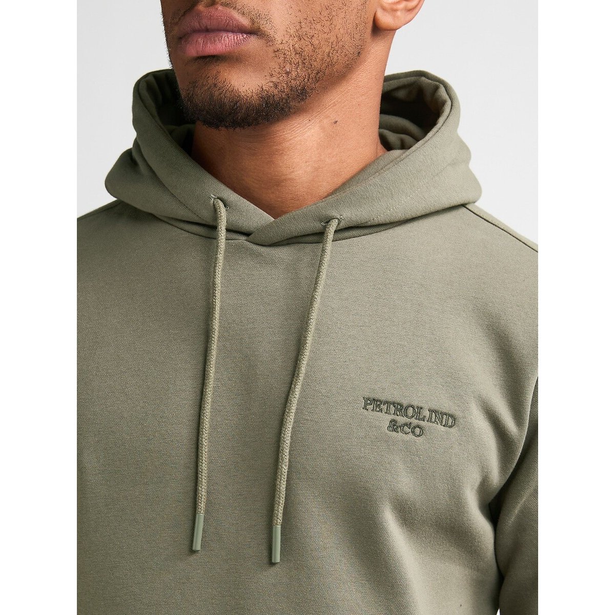 Sweat à capuche vert kaki, PETROL INDUSTRIES
