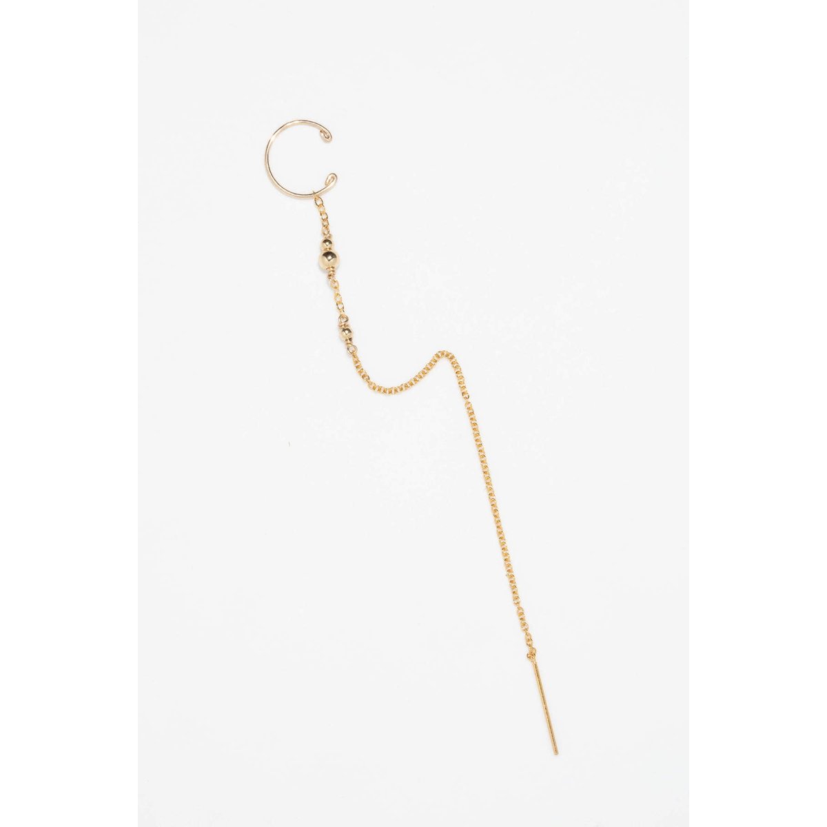 Bijou d'oreille Satellite - Or argent / tanzanite, YAY PARIS