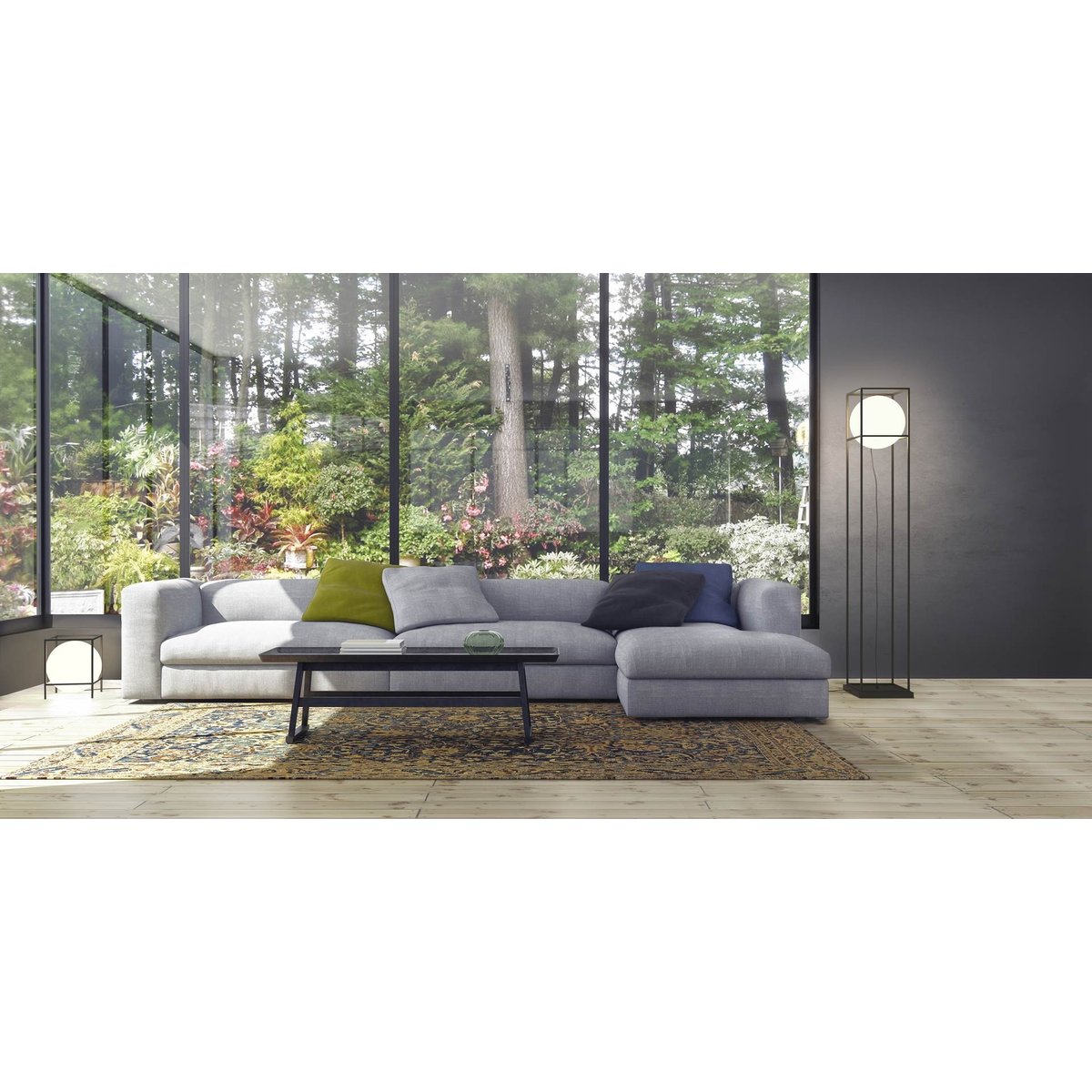 Lampe design en métal, DESIGUAL noir, MANTRA