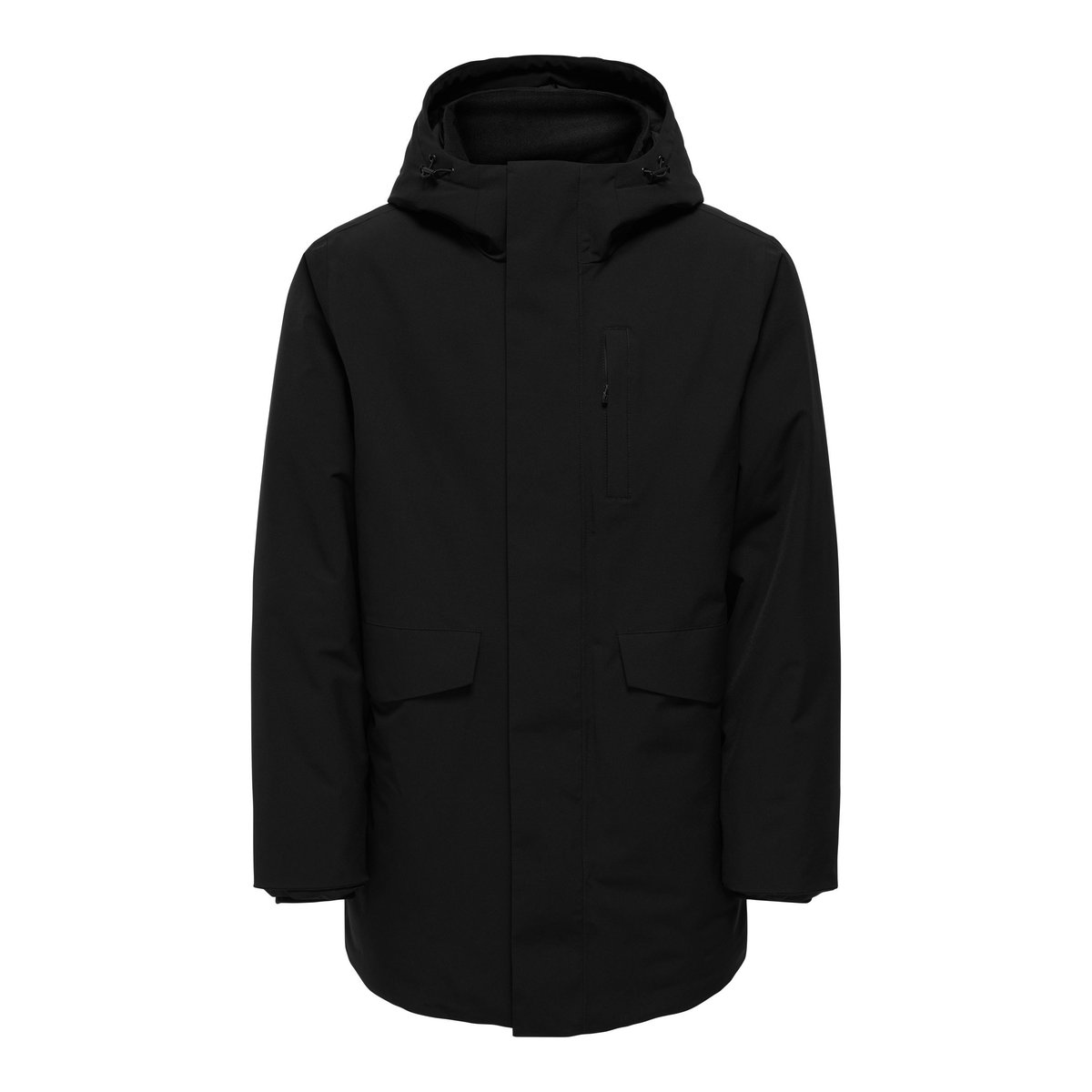 Parka Longue noire - black, ONLY & SONS
