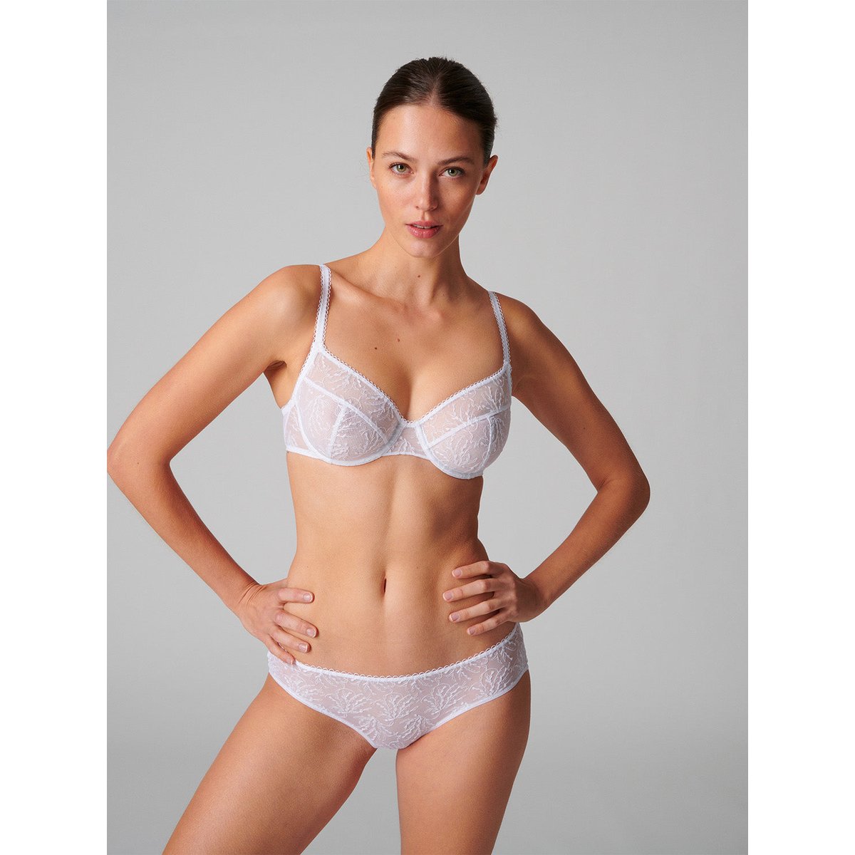 Shorty, OPALINE blanc, SIMONE PERELE