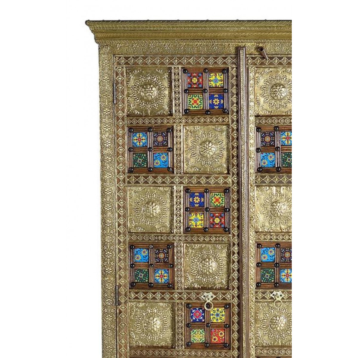 Armoire bronze - PHILOMÈNE or, DECORATION D’AUTREFOIS