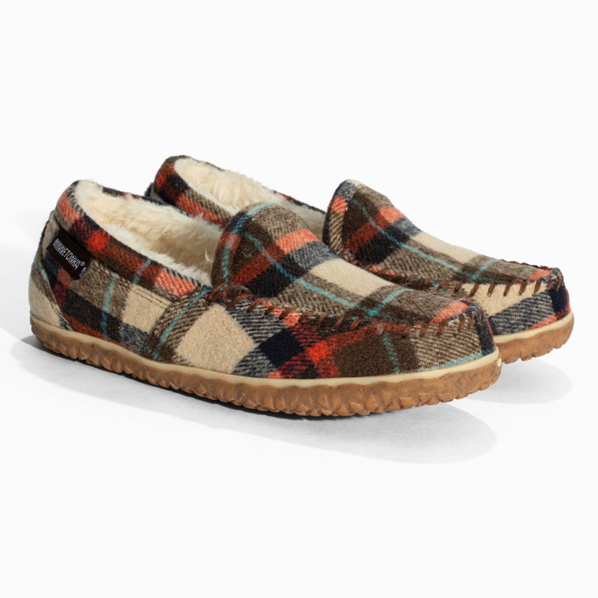 Mocassins Tempe marron, MINNETONKA