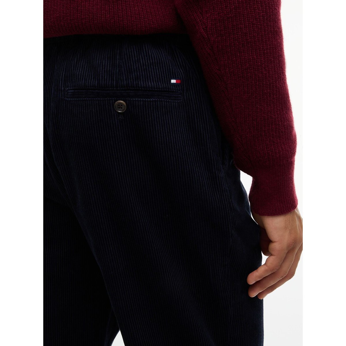 Corduroy Chinos navy blue, TOMMY HILFIGER