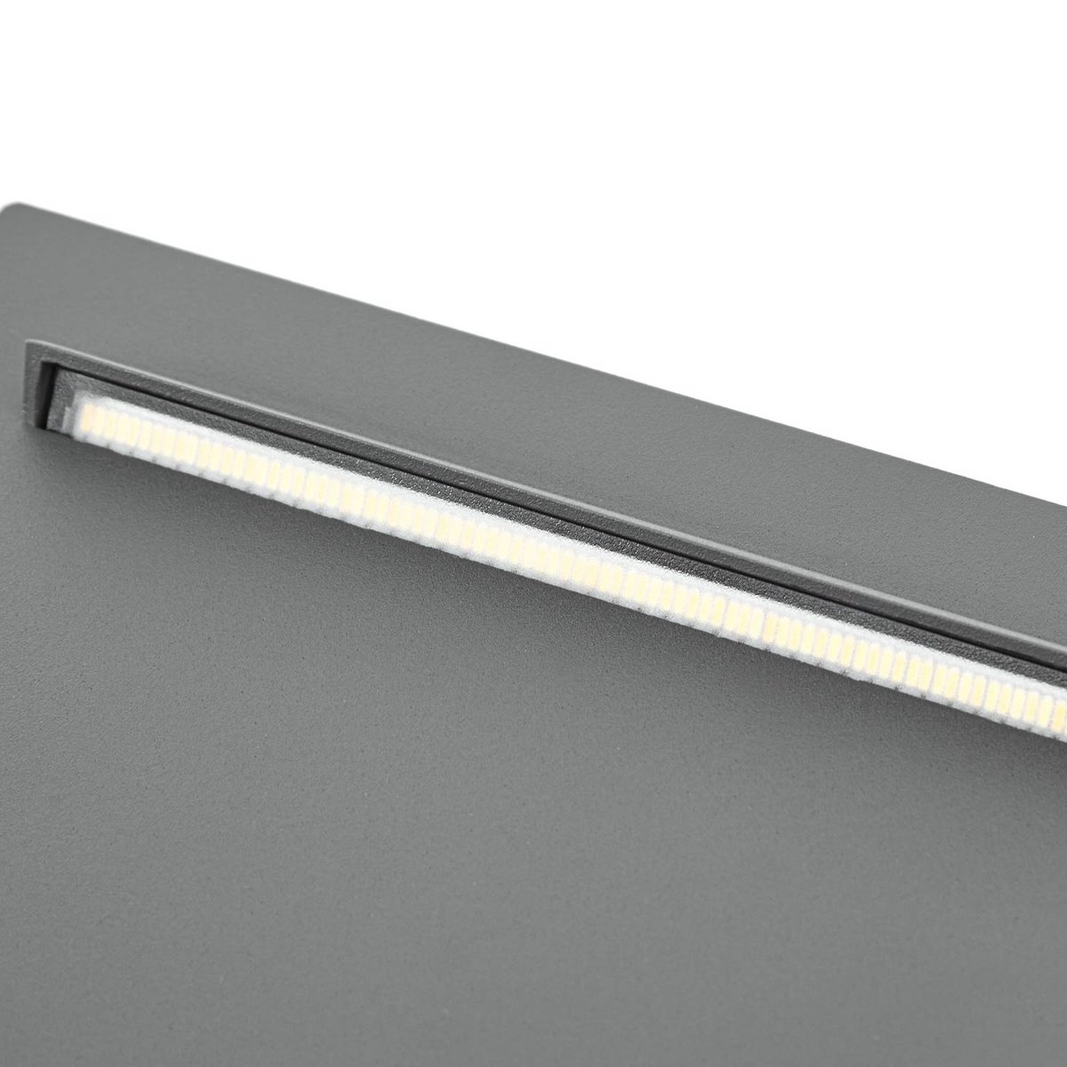 Luminaire extérieur en aluminium moderneLED anthracite, LUCANDE