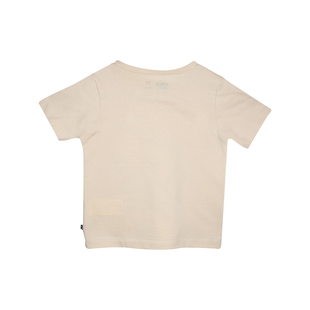 Tee shirt gratien manches courtes enfant beige, SUCRE D'ORGE