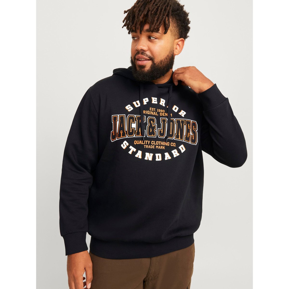 Sweat À Capuche noire - black, JACK & JONES