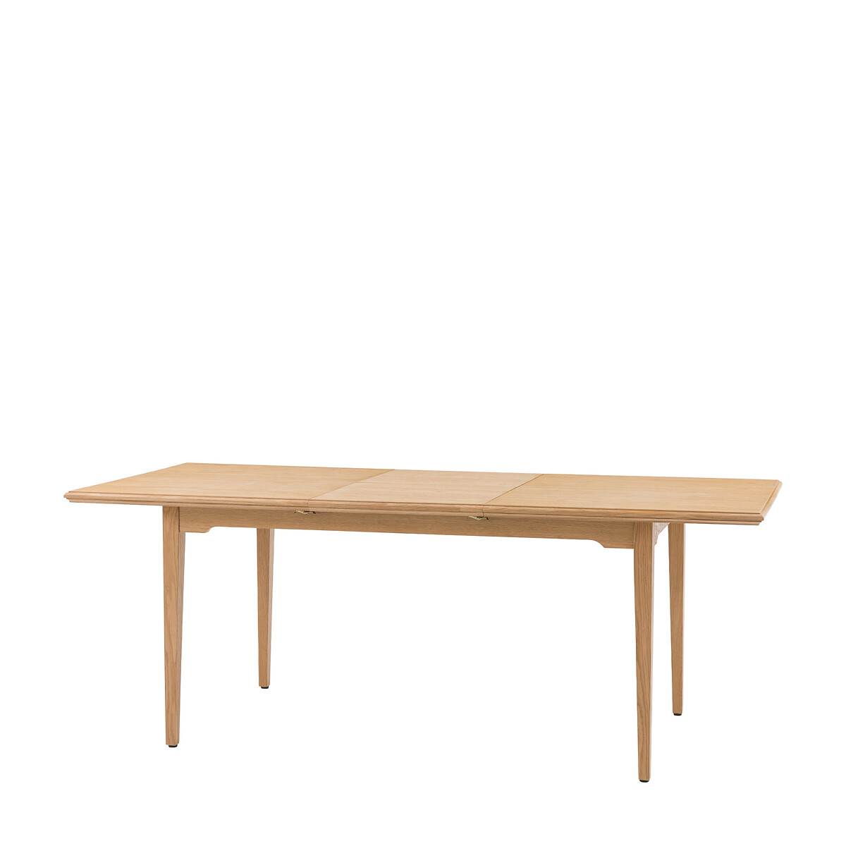 Harriet Oak Extending Dining Table light oak wood, SO'HOME