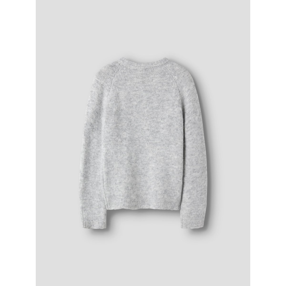 Pull En Maille gris - light grey melange1, NAME IT