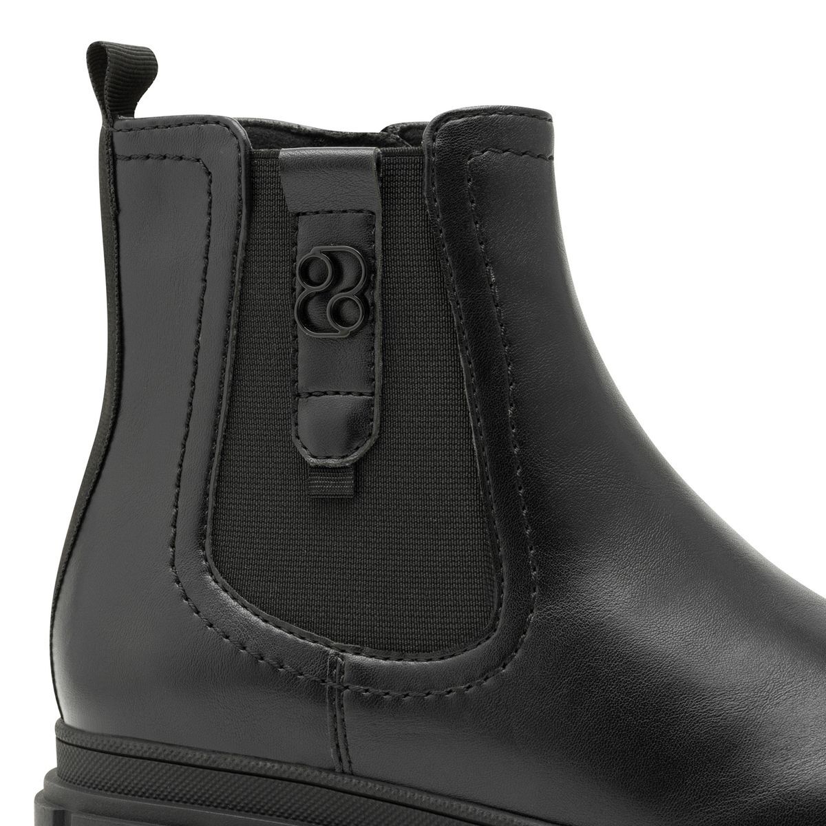 Bottine Chelsea zippée noir multi, S.OLIVER