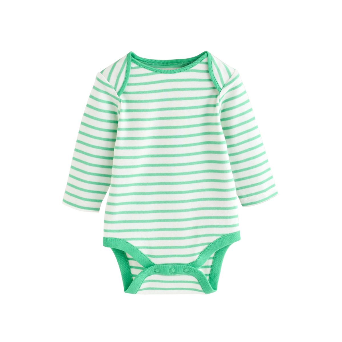 Body à manches longues bébé, lot de 5 rayure brillante, NEXT