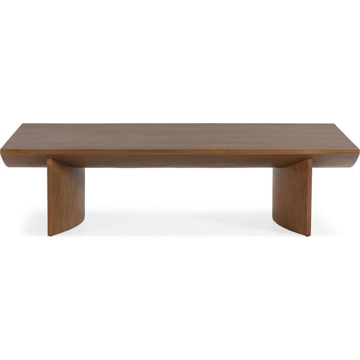 Table basse en frêne sculpturale noyer, RECOLLECTION