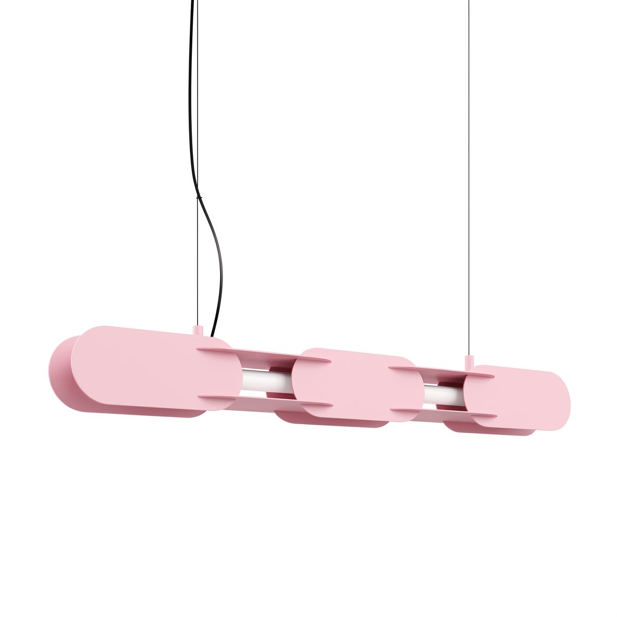Suspension Acier Rose LED 1 Chain rose, EDEN