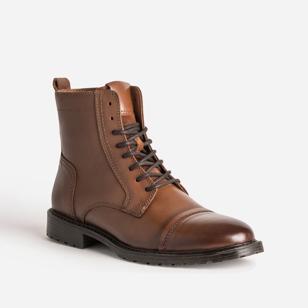 Boots en cuir LEONID cognac, ERAM