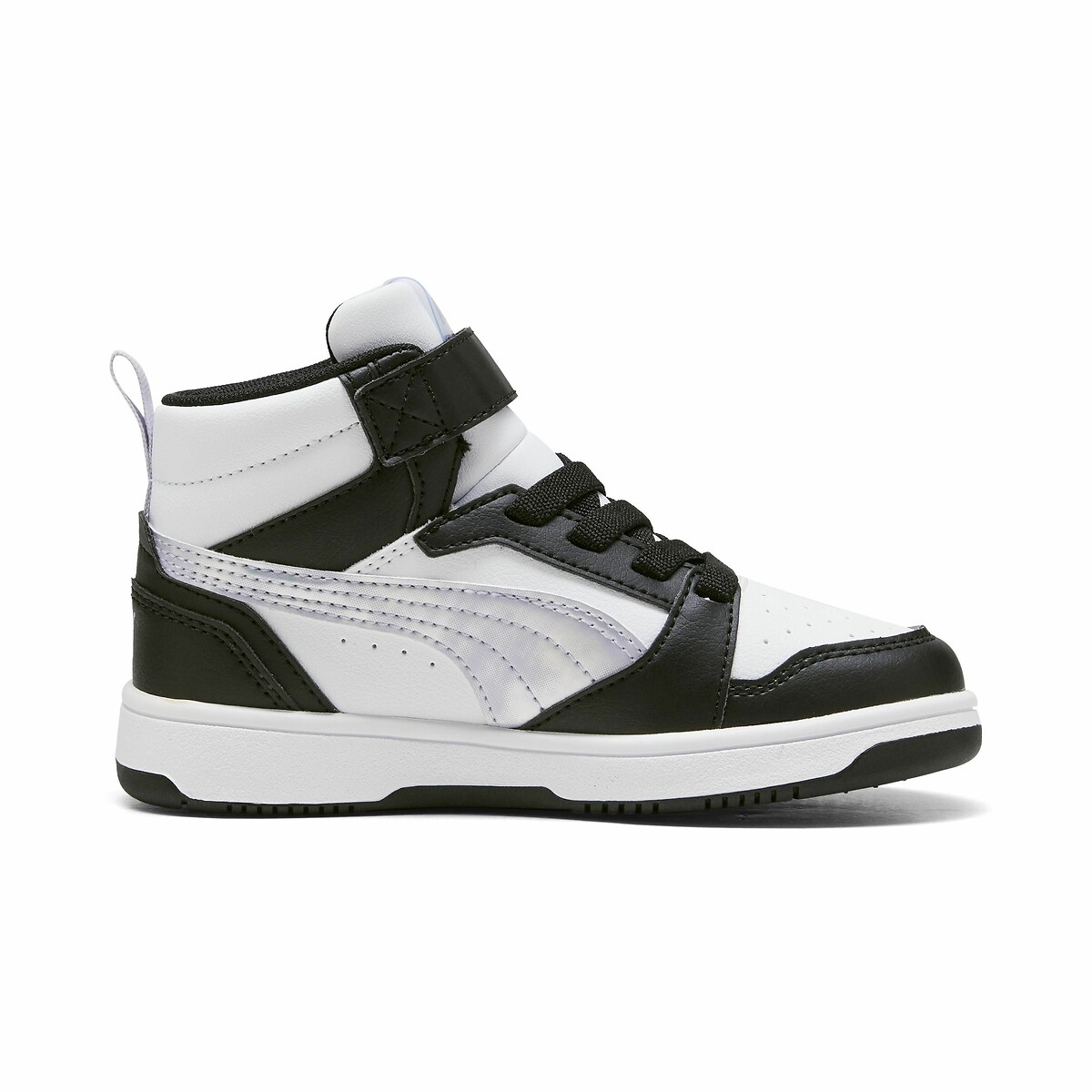 Kids Rebound V6 Mid Space Belle Trainers black/white, PUMA