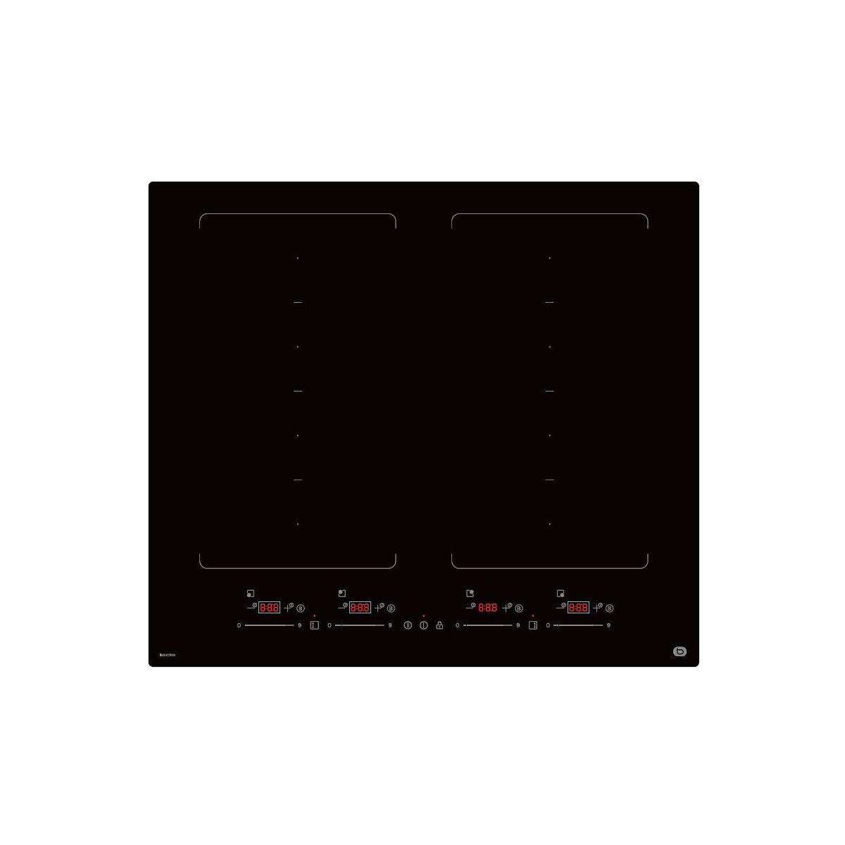 Plaque induction ETI41M couleur unique, ESSENTIEL B