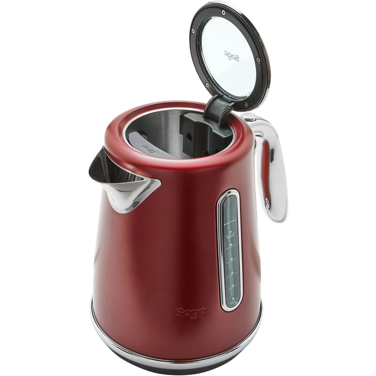 Bouilloire the Soft Top Luxe (rouge) couleur unique, SAGE APPLIANCES
