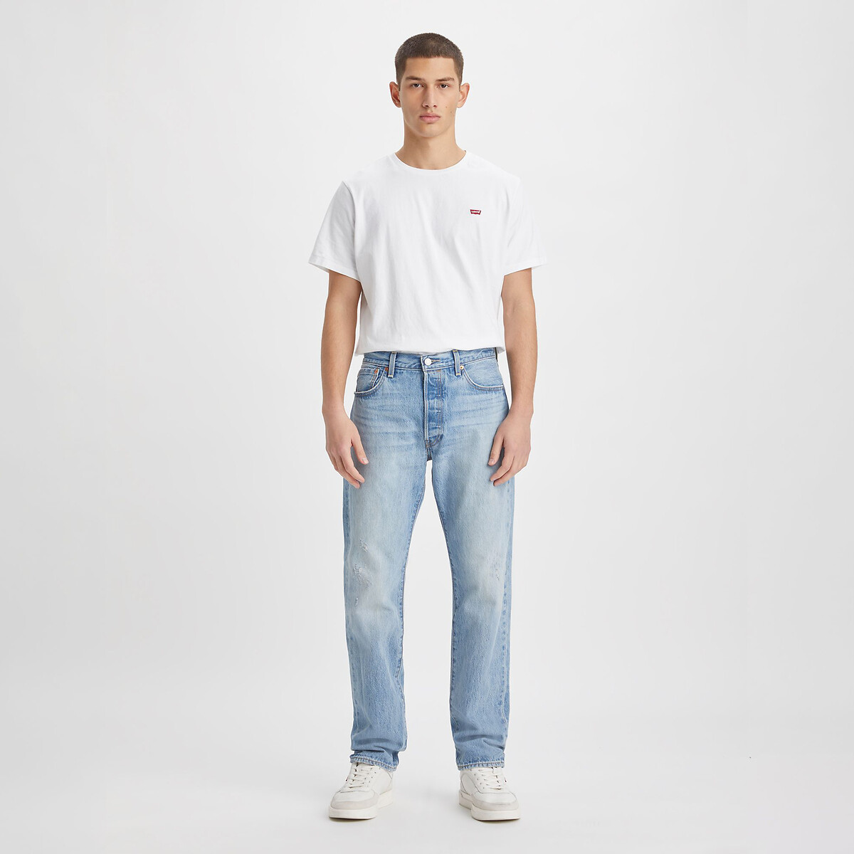 Rechte jeans 501® '54 light indigo worn in, LEVI'S