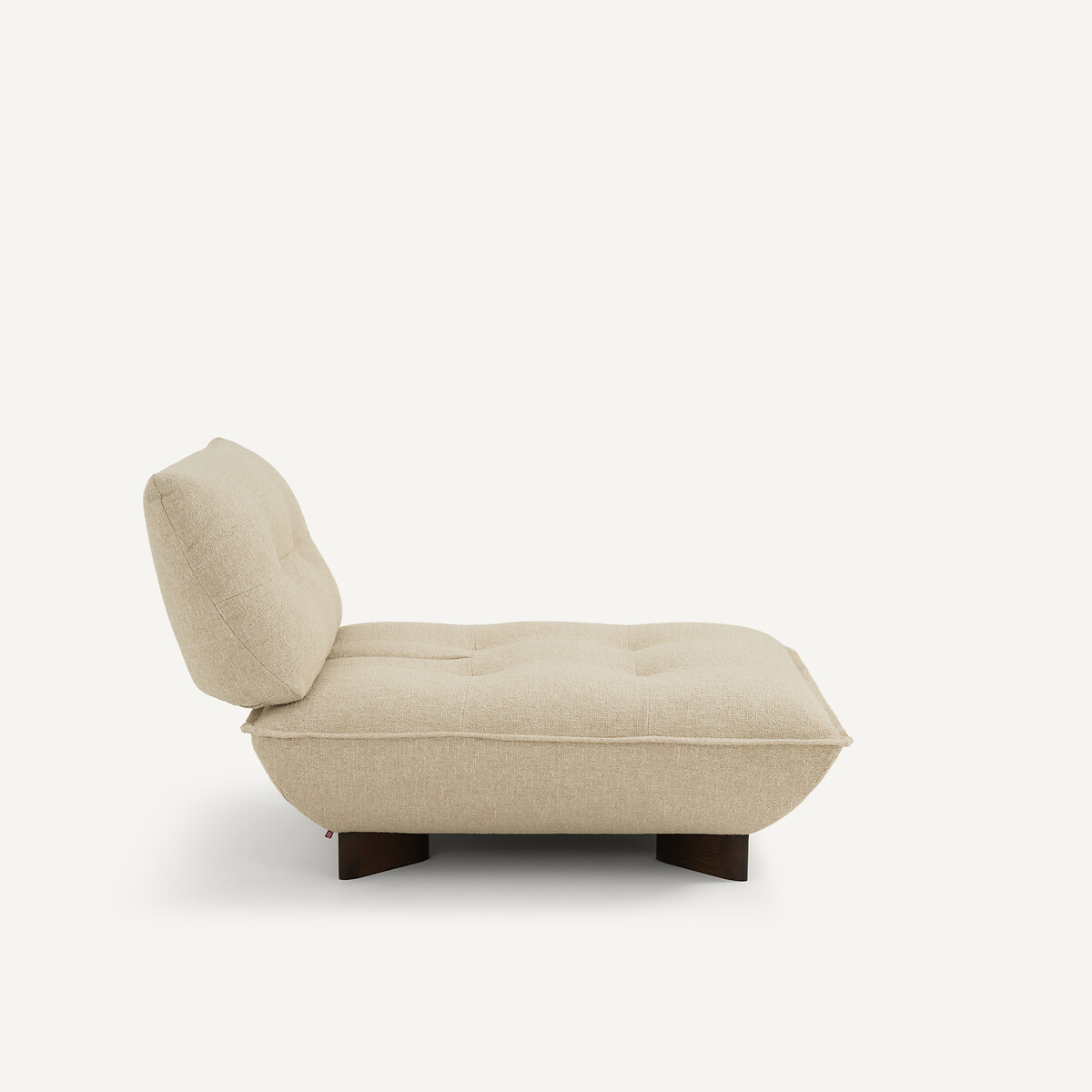 Chauffeuse modulable, en bouclette, KAORI sable, AM.PM