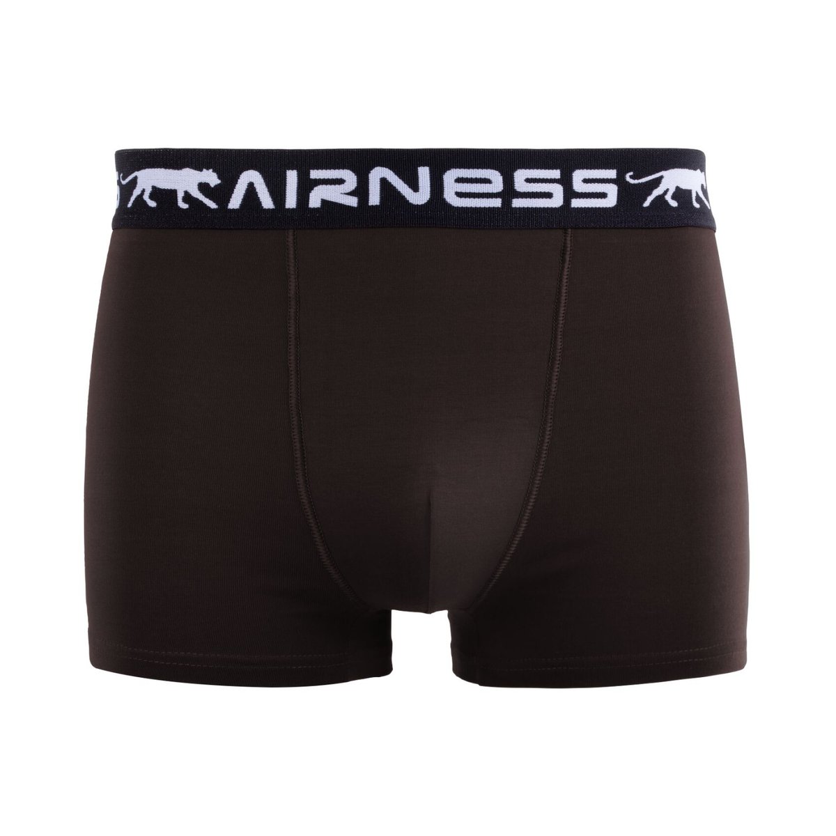Lot De 5 Boxer Coton bleu/vert/noir/gris, AIRNESS