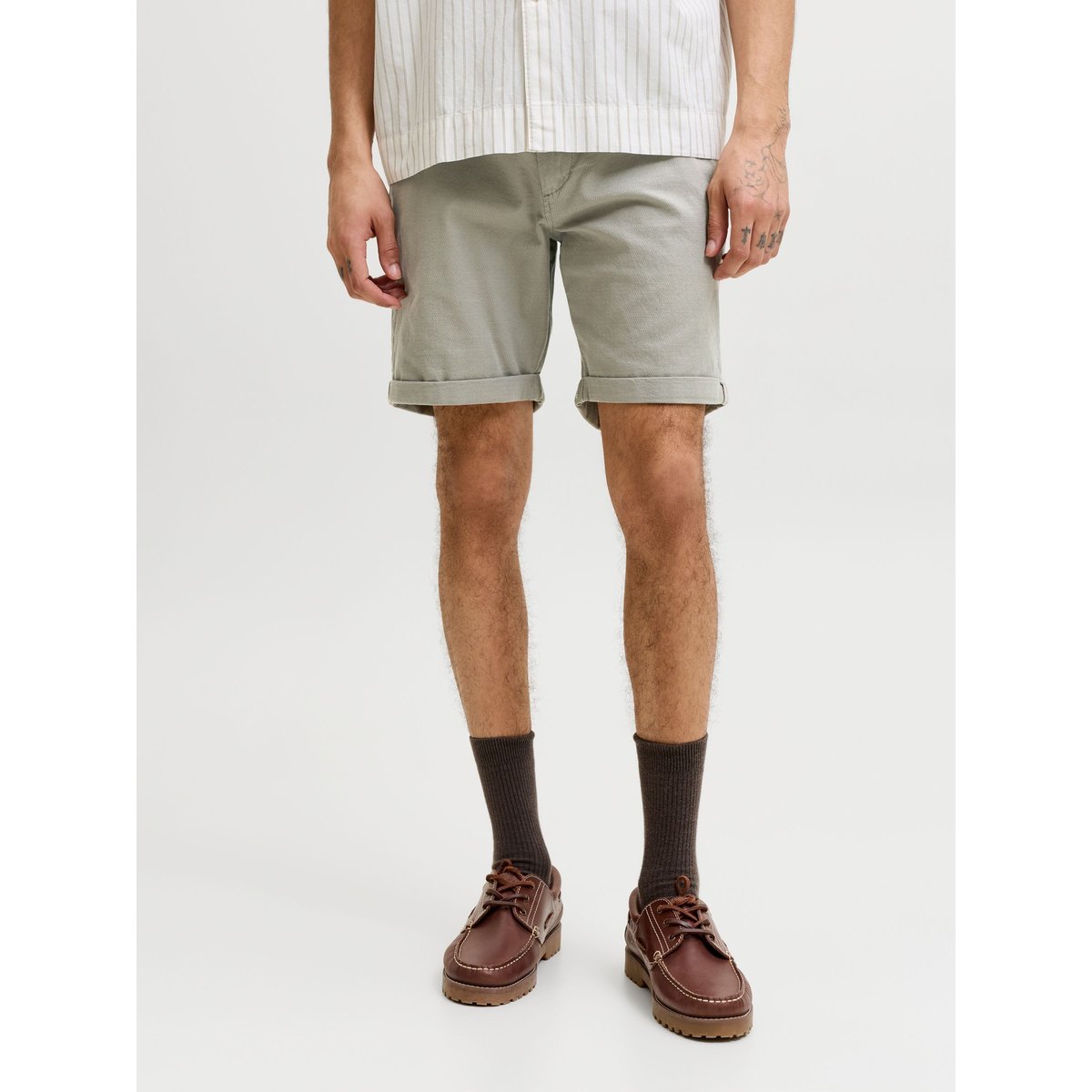 Short Chino vetiver 1, JACK & JONES