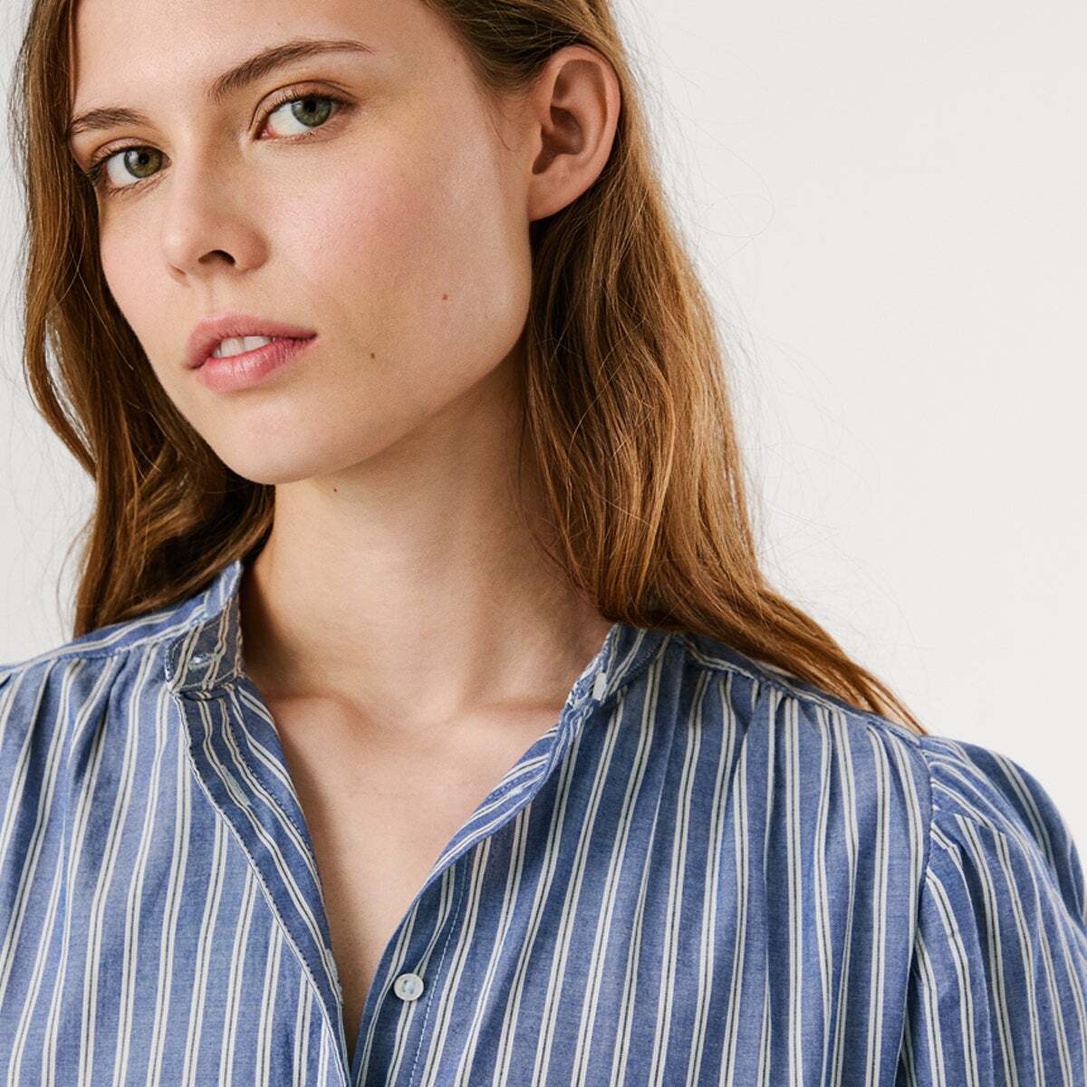 Chemise À Rayures En Popeline bleu, PEPE JEANS