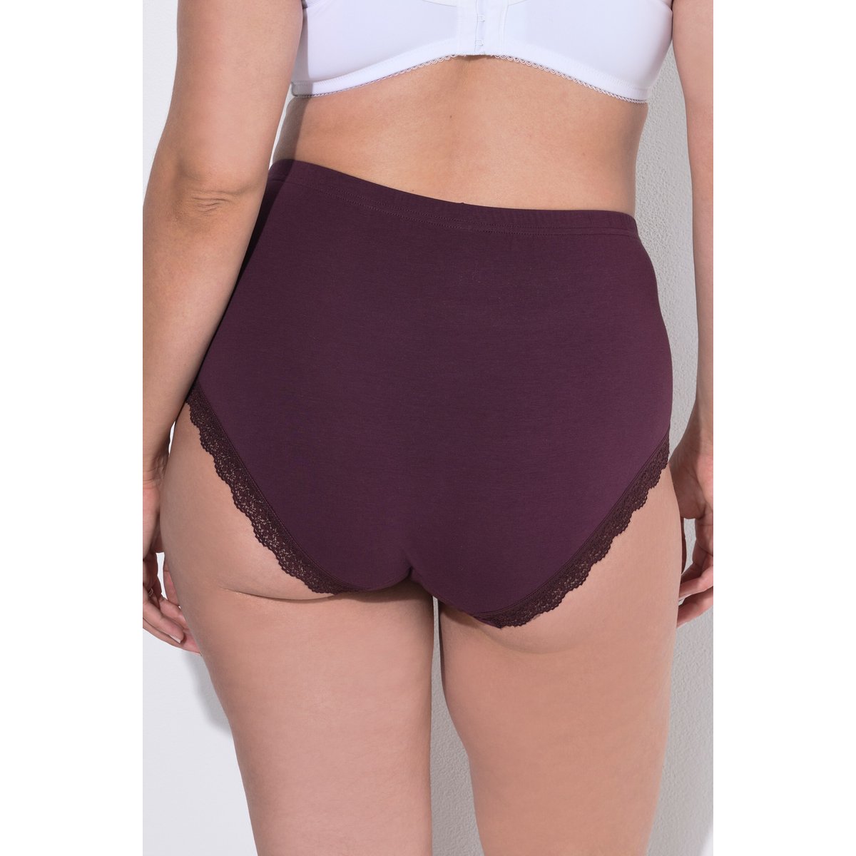Lot de 3 culottes taille haute marron pin, ULLA POPKEN