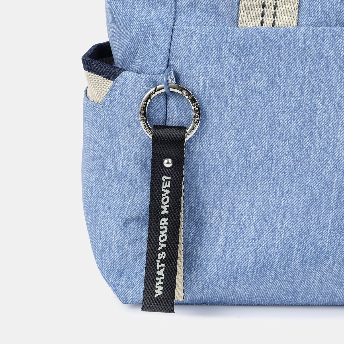 Sac à main souple avec rangements blue horizon, HEDGREN